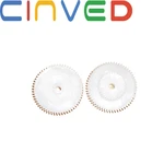 2PCS for Canon i70 i80 Pixus 50i 80i Pixma iP90 ip90V iP100 LF DOUBLE GEAR QC1-1146-000 QC1-1146