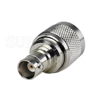 Superbat 5pcs BNC-UHF Adapter BNC Female to UHF Male Straight RF Coaxial Connector