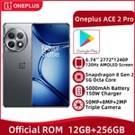 Oneplus ACE 2 Pro 5G Snapdragon 8 Gen 2 Octa Core 6.74'' 120Hz AMOLED Screen 50MP Triple Camera 5000mAh Battery 150W