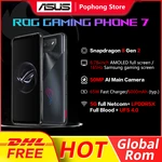 Original Global Rom ASUS ROG Phone 7 Gaming Phone 6.78'' Snapdragon 8 Gen 2 Octa Core 6000mAh 65W Fast Charge WIFI 7