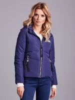 Women's Hooded Jacket - Blue