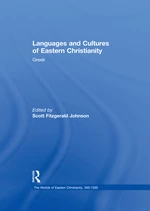 Languages and Cultures of Eastern Christianity