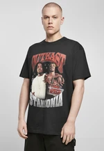 Oversize tričko Outkast Stankonia černé