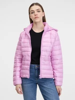 Orsay Women's Pink Quilted Jacket - Women
