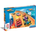 Clementoni 28523 - Puzzle 24 maxi Hot Wheels