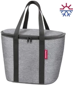 KLICKfix Iso Basket Bag Twist Silver 18 L