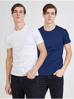 Levi&#39;s Sada dvou pánských triček v bílé a modré barvě Levi's® The Perfect - Pánské