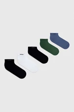 Ponožky BOSS 5-pack pánské, černá barva, 50478205