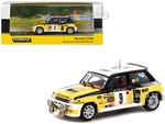 Renault 5 Turbo 9 Jean Ragnotti - Jean-Marc Andrie Winner "Monte Carlo Rally" (1981) "Hobby64" Series 1/64 Diecast Model by Tarmac Works