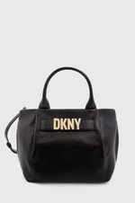 Kožená kabelka Dkny čierna farba, R41DRC77