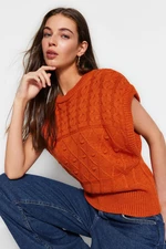 Trendyol Tile Patterned Crewneck Knitwear Sweater