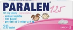 Paralen ® 125 mg, 1 x 20 tabliet