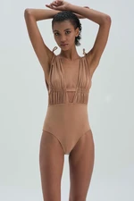 Dagi Camel Decollete Swimwear