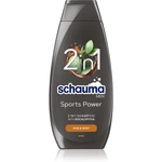 Schwarzkopf Schauma MEN sprchový gél a šampón 2 v 1 pre mužov Sports Power 400 ml