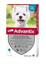 Advantix Spot-on pre psy od 4 do 10 kg 1 ks