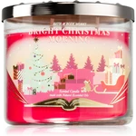 Bath & Body Works Bright Christmas Morning vonná sviečka 411 g