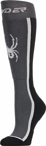 Spyder Womens Sweep Ski Ski Socks Black L Lyžiarske ponožky