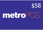 MetroPCS Retail $58 Mobile Top-up US