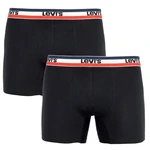 2PACK Men's Boxers Levis Black