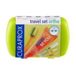 CURAPROX Travel set ORTHO zelený 1 kus