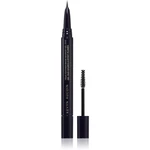 Kevyn Aucoin True Feather Brow Marker Gel Duo fix na obočie s kefkou odtieň Dark Brunette 0,4 ml