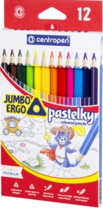 Centropen Pastelky 9522 Jumbo trojhranné (12 ks)