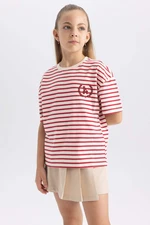DEFACTO Oversize Fit Short Sleeve T-shirt