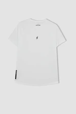 DEFACTO Slim Fit Crew Neck Printed T-Shirt