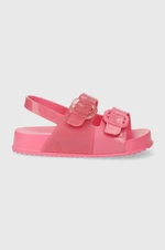 Detské sandále Melissa COZY SANDAL BB ružová farba