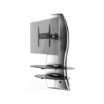 Držiak na TV Meliconi Ghost Design 2000 Rotation pro úhlopříčky 32" až 70", nosnost 30 kg (488089) strieborný držiak TV a príslušenstvo • kĺbový držia