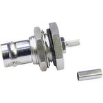 Telegärtner J01001C0028 J01001C0028 BNC konektor zásuvka, vstavateľná 50 Ω 1 ks