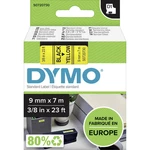 páska do štítkovača  DYMO D1 40918  Farba pásky: žltá Farba písma:čierna 9 mm 7 m
