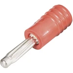 Schnepp ÜS 4020 rt prechodový konektor zástrčka 4 mm - zásuvka 2 mm červená 1 ks