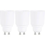 adaptérová pätica GU10 na E27 97029c81g  sada 3 ks Renkforce 97029c81g 230 V 75 W