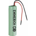 Emmerich ICR-18650NH-SP špeciálny akumulátor 18650 s káblom Li-Ion akumulátor 3.7 V 2200 mAh Emmerich ICR-18650NH-SP špeciálny akumulátor 18650 s káblom Li-Ion akumulátor 3.7 V 2200 mAh