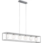 WOFI Aurelia 7341.06.64.8000 LED závesné osvetlenie LED  G9 En.trieda 2021: F (A - G) 21 W niklová (matná)