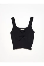 Dilvin Women's Black Tank Tops