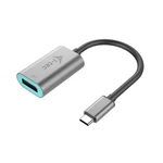 Redukcia i-tec USB-C/DisplayPort (C31METALDP60HZ) redukcia • 15 cm USB-C kábel • DisplayPort • pre pripojenie monitora či televízora k notebooku, tabl