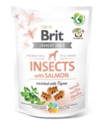 Brit Crunchy Snack Insects with Salmon enriched with Thyme - 200g
