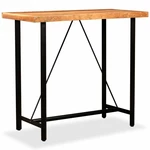 Bar Table Solid Acacia Wood 47.2"x23.6"x42.1"