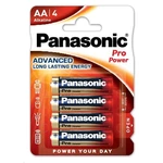 Batéria alkalická Panasonic Pro Power AA, LR06, blistr 4ks (LR6PPG/4BP) tužkové batérie AA (LR6PPG/4BP) • nenabíjacie • napätie: 1,5 V • alkalické • v