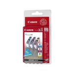 Cartridge Canon CLI-8 CMY, 420 stran - originální CMY (0621B029) originální cartridge do tiskáren Canon • objem 3× 13 ml • žlutá, červená, modrá