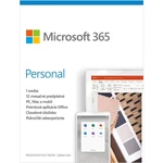 Software Microsoft 365 Personal SK (QQ2-01004) kancelársky balík Microsoft 365 • verzia pre jednotlivca • ročné predplatné • 7 programov a ďalšie nást