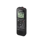 Diktafón Sony ICD-PX370 čierny digitálny diktafón • interná pamäť 4 GB • monofónny mikrofón • až 150 h záznamu (48 kb/s) • formát MP3 • konektor slúch