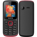 Mobilný telefón Aligator D210 Dual SIM (AD210BR) čierny/červený tlačidlový telefón • 1,8" uhlopriečka • TFT displej • 160 × 128 px • fotoaparát 0,3 Mp
