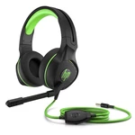 Headset HP Pavilion Gaming 400 (4BX31AA#ABB) čierny/zelený herné slúchadlá • pripojenie kombinovaným 3,5mm audio jackom • 2,3 m dlhý prívodný kábel • 