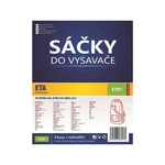 Sáčky pre vysávače Koma ET07 Balení 4 ks sáčků + mikrofiltr s označením ET07 vyrobené z antibakteriální netkané textílie. 

Sáčky do vysavače ETA Opti