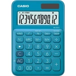 Kalkulačka Casio MS 20 UC BU modrá kalkulátor • duálne napájanie (batéria, solárny panel) • 12miestny displej • 3tlačidlová pamäť • výpočet zisku • vý