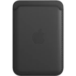 Kožená peňaženka Apple s MagSafe k iPhonu - čierna (MHLR3ZM/A) peňaženka na smartfón • systém MagSafe • na iPhone 12, iPhone 12 Pro, iPhone 12 Pro Max