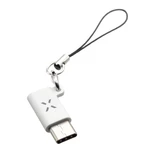 Redukcia FIXED MicroUSB / USB-C (FIXA-MC-WH) biela redukcia • z mikro USB na USB typ C • nabíjanie aj prenos dát • kompaktné rozmery • nízka váha